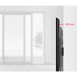 One for all Ultra Slim TV-Wandhalterung TILT WM 6621 schwarz, 81 - 213 cm / 32 - 84"