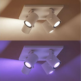 Philips HUE White & Color Ambiance Argenta 4er-Spot, LED-Leuchte weiß