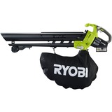 Ryobi ONE+ Akku-Laubsauger RBV1850, 18 Volt, Laubsauger/Laubbläser grün/schwarz, Li-Ionen Akku 5,0Ah