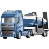 SIKU SUPER Volvo Lkw mit Boot, Modellfahrzeug 
