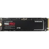 Samsung 980 PRO 2 TB, SSD PCIe 4.0 x4, NVMe 1.3c, M.2 2280, intern