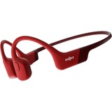 Shokz OpenRun, Kopfhörer rot, Bluetooth, Laden über magnetische Induktion