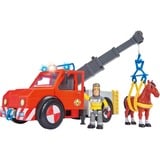 Simba Feuerwehrmann Sam Phoenix mit Figur und Pferd, Spielfahrzeug 