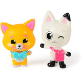 Spin Master Gabby's Dollhouse: Der Film - Panda Pfötchen & Leopold Figuren-Set, Spielfigur 