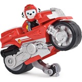 Spin Master Paw Patrol Moto Pups Marshalls Motorrad, Spielfahrzeug rot/silber, mit Spielfigur