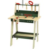 Theo Klein Bosch - Holzwerkbank mit Kiefernholz mittel, Kinderwerkzeug 