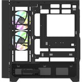 Thermaltake View 290 Black, Tower-Gehäuse schwarz, Tempered Glass x 2