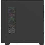 Thermaltake View 290 Black, Tower-Gehäuse schwarz, Tempered Glass x 2