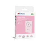 Verbatim Wireless Powerbank Charge 'n' Go 5.000mAh rosa, Qi, PD 3.0, Quick Charge 3.0