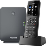 Yealink W77P, VoIP-Telefon schwarz, Basisstation mit Mobilteil