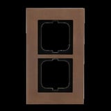 0 Rahmen zwei fach bronze, Retail