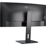 AOC CU34P3CV, LED-Monitor 86 cm (34 Zoll), schwarz, WQHD, VA, Curved, Adaptive-Sync, USB-Hub, 100Hz Panel