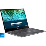 Acer Chromebook Spin 713 (CP713-3W-56PY), Notebook grau, Google Chrome OS, 256 GB SSD