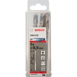 Bosch Metall-Spiralbohrer HSS-Co, Ø 8,5mm 5 Stück, Arbeitslänge 75mm