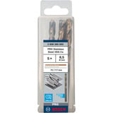 Bosch Professional PRO Stainless Steel HSS-Co Spiralbohrer, Ø 8,5mm 5 Stück, Arbeitslänge 75mm