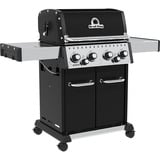 Broil King Gasgrill Baron 490 schwarz/edelstahl, mit Seiten- und Heckbrenner