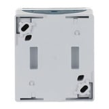 Busch-Jaeger Ausschalter zweipolig Aufputz mit Wippe, Basiselement mit Komplettgehäuse 2601/2 W-53 blaugrün, Retail