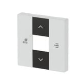 Busch-Jaeger Zentralscheibe studiows, Tastatur weiß, Retail