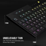 Corsair K100 AIR WIRELESS, Gaming-Tastatur schwarz, DE-Layout, Cherry MX Ultra Low Profile Tactile