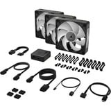 Corsair RX120 MAX RGB, Gehäuselüfter schwarz, 3er Pack, 120 mm