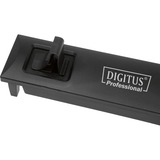 Digitus 1HE Blindabdeckung, Snap-In schwarz, für Netzwerk- und Serverschränke