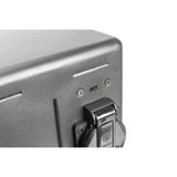 Digitus Mobiler Ladetrolley, 16 Ladestationen, für Notebooks / Tablets bis 14" grau, inkl. USB, Lüfter