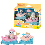 EPOCH Sylvanian Families - Freizeitpark Spielset Wellenritt, Konstruktionsspielzeug 
