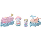 EPOCH Sylvanian Families - Freizeitpark Spielset Wellenritt, Konstruktionsspielzeug 