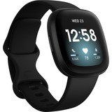 FitBit Versa 3, Smartwatch schwarz