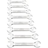 GEDORE Red Doppel-Maulschlüssel-Satz, lang, 8-teilig, Schraubenschlüssel chrom, SW 6 - 22mm