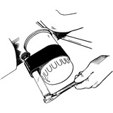 GEDORE red Ölfilter-Bandschlüssel 1/2", Schraubenschlüssel rot