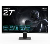 GIGABYTE GS27FC2, Gaming-Monitor 68.6 cm (27 Zoll), schwarz, FullHD, VA, Curved, HDR-Ready, 240Hz Panel