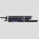 Keychron Cherry-Profile Dye-Sub PBT Full Keycap-Set - Developer, Tastenkappe dunkelviolett/mehrfarbig, 137 Stück, DE-Layout (ISO)