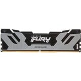 Kingston FURY DIMM 96 GB DDR5-6400 (2x 48 GB) Dual-Kit, Arbeitsspeicher silber/schwarz, KF564C32RSK2-96, Renegade, INTEL XMP