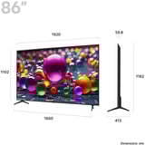LG 86UA75006LA.AEUQ, LED-Fernseher 217 cm (86 Zoll), schwarz, UltraHD/4K, Tripple Tuner, HDR
