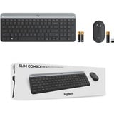 Logitech MK470 Slim Combo, Desktop-Set graphit, DE-Layout, Scherenmechanik