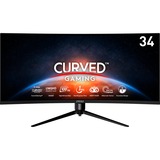 MSI Optix MAG342CQPVDE, Gaming-Monitor 86 cm (34 Zoll), schwarz, UWQHD, Adaptive-Sync, VA, 100Hz Panel
