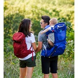 Osprey Poco LT, Rucksack blau, Kindertrage