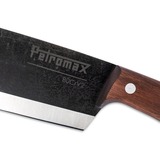Petromax Nata Messer 20cm Griff aus Walnussholz, mit Ledertasche