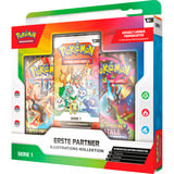  Pokémon-TCG: Mega-Entwicklung - Erste Partner - Illustrations-Kollektion, Sammelkarten 