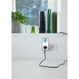 Theben eltimo 020 top3 , Zeitschaltuhr weiß, Digitale Steckdosenschaltuhr mit Wochenprogramm