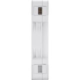 Thermaltake SWAFAN EX12 RGB PC Cooling Fan White TT Premium Edition, Gehäuselüfter weiß, 3er Pack, inkl. Controller, 120 mm