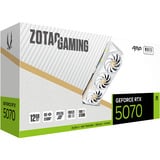 ZOTAC GeForce RTX 5070 AMP WHITE Edition, Grafikkarte DLSS 4, 3x DisplayPort, 1x HDM