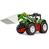 bruder 03451 Roadmax Traktor mit Frontlader, Spielfahrzeug 