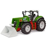 bruder 03451 Roadmax Traktor mit Frontlader, Spielfahrzeug 