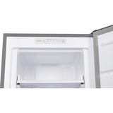 homeX FSN1611E-S, Gefrierschrank silber