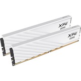 ADATA DIMM 32 GB DDR5-5600 (2x 16 GB) Dual-Kit, Arbeitsspeicher weiß, AX5U5600C4616G-DTLABWH, XPG Lancer Blade, INTEL XMP, AMD EXPO