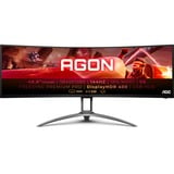 AOC AGON AG493QCX, Gaming-Monitor 124 cm(49 Zoll), schwarz, HDR, NVIDIA G-Sync, DFHD, 144Hz Panel