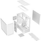 ASUS Prime AP304 ARGB, Tower-Gehäuse weiß