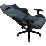 Aerocool DUKE, Gaming-Stuhl blaugrau/blau, Steel Blue